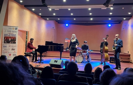 Concierto benéfico de jazz ofrecido por el Rotary Club Barcelona Diagonal.